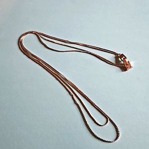 Monet two stand chain necklace